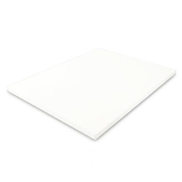 Imagem de Tampo Mesa 30x30 MDF 15mm Branco Super 0,30x0,30 Prateleira Arrigo Móv