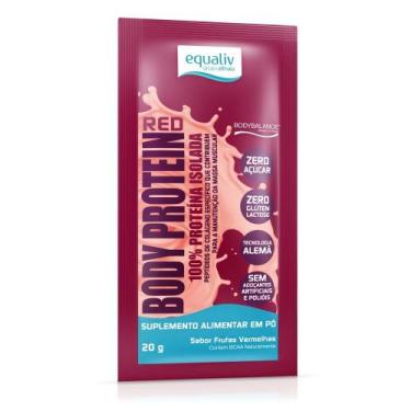 Imagem de Body Protein Equaliv Sabor Frutas Vermelhas 20g