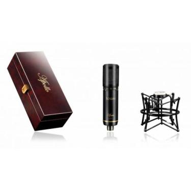 Imagem de Microfone iCON Apollo Condensador Cardióide com Shock Mount e Case APO