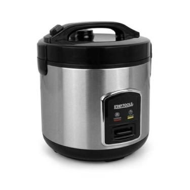 Imagem de Panela De Arroz Elétrica 1 Litro Startools Cozimento Vapor, 110V