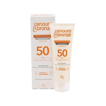 Imagem de Protetor Solar Facial Cenoura E Bronze FPS50 50g, 50g
