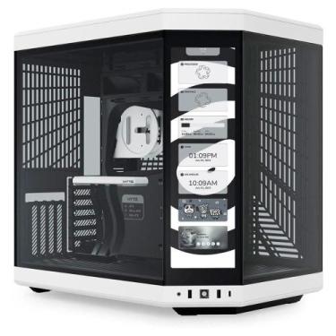 Imagem de Gabinete Gamer Aquário Hyte Y70 Touch Infinite Panda - Tela Touch 15 -