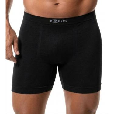 Imagem de Cueca Boxer Eportiva Eco Bio Ultraleve Zeus Demillus 090903, Preto, M