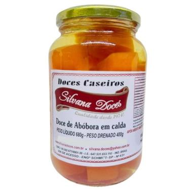 Imagem de Vidro Abobora em Calda 680Gr - Silvana Doces