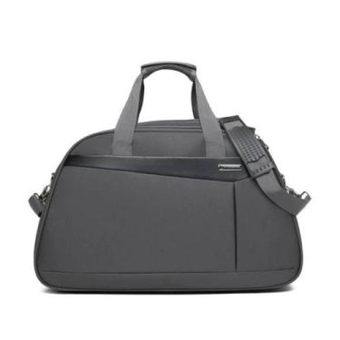 Imagem de Bolsa Grande Tranversal Mala Impermeável Prática - Sport, Cinza, Claro