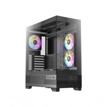Imagem de Gabinete Gamer Antec Cx700 Rgb Elite Lateral De Vidro Temp 4mm Atx/mic