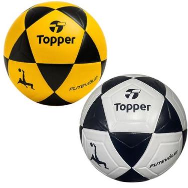 Imagem de KIT 02 Bola De Futevôlei Topper R1 Oficial, Único, Homem