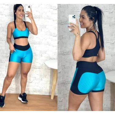 Imagem de Conjunto fitness 3d levanta bumbum. Tam 40/42.   55,00 - Aline modas
