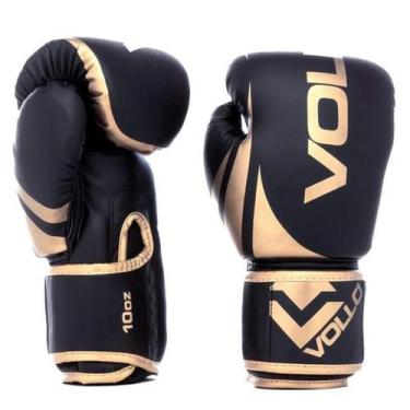 Imagem de Vollo vfg801 luva de boxe training 10 oz, Vermelho