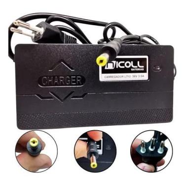 Imagem de Carregador Bicicleta Elétrica 36v Bateria De Lítio Original 110/220v B