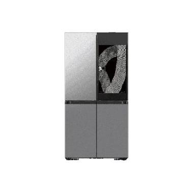 Imagem de REFRIGERADOR SAMSUNG 4 PORTAS BESPOKE 699L RF29 EM AÇO INOX 220V RF29DB9950QDBZ