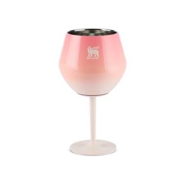 Imagem de TAÇA TÉRMICA STANLEY COCKTAIL SUNSET GLOSS 414ML 2 EM 1 EM AÇO INOX PINK MESA 08832-00