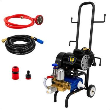 Imagem de Lavadora jato de alta pressão industrial profissional LJ14 motor WEG 1