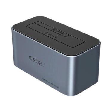 Imagem de Estação De Disco Rígido De Alumínio Dual-Bay Tipo-C 10Gbps ORICO Com C
