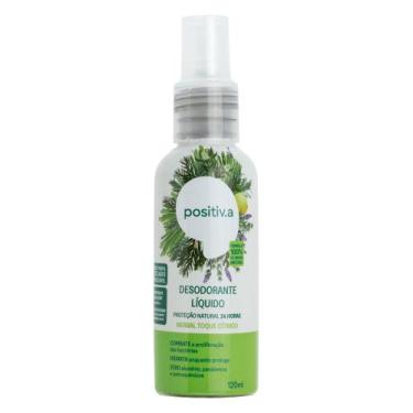 Imagem de Desodorante Líquido Natural Hipoalergênico 120ml positiva eco - Positi