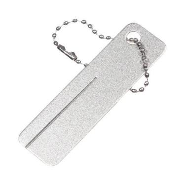Imagem de Afiador De Facas Profissional Dobrável De Diamante Com Dupla Face, Fer