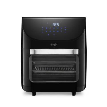 Imagem de Fritadeira sem Óleo Air Fryer Elgin Family Oven Fry 12L 1900W 4 em 1 com Painel Digital Inox 110V