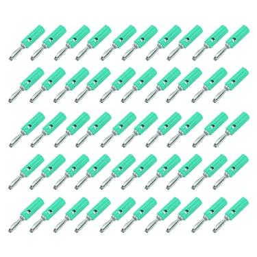 Imagem de Conector Banana, Plugue Banana Reduzir Curtos-Circuitos JT-002 4mm para Equipamentos Industriais para Equipamentos Eletrônicos verde