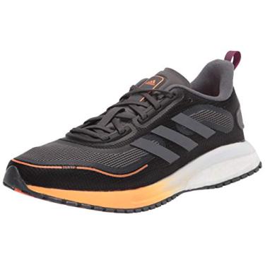 Imagem de adidas Tênis de corrida masculino Supernova C.rdy, Preto/metálico noturno, 7.5