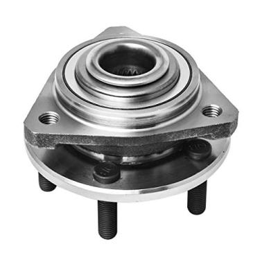 Imagem de Cubo da roda dianteira e conjunto de rolamento compatível com Chrysler Cirrus Sebring Sedan conversível Dodge Stratus Plymouth Breeze AUQDD 513138 [5 Lug]