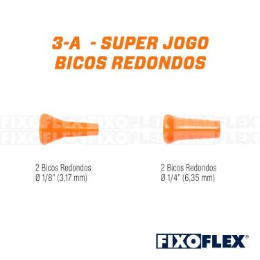 Imagem de Fixo Flex A 1/4 3A Bico Redond