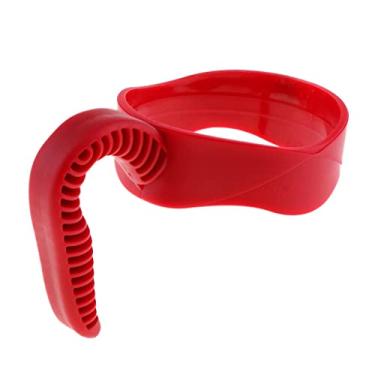 Imagem de Kesoto Suporte para caneca com alça de copo sem garrafa de água 590 g/850 g, vermelho, 590 g