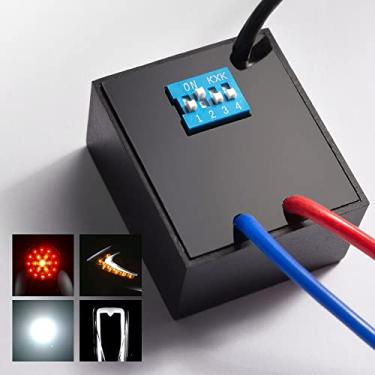 Imagem de KiWAV 16 em 1 Oi Flash controlador estroboscópico módulo de flash freio LED parar luz de perigo relé indicador de seta