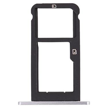 Imagem de SIM Card Tray + Micro SD Card Tray for ZTE Blade Z Max Z982 (Silver)