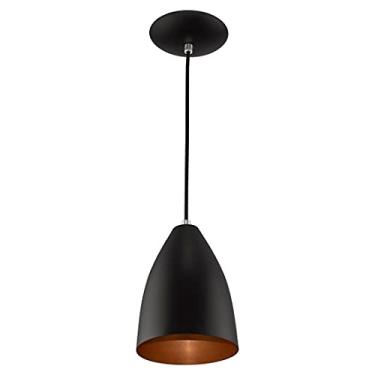 Imagem de Pendente Vegas Premium Gourmet em Aluminio Preto/Cobre