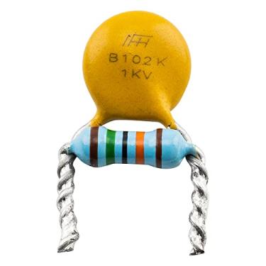 Imagem de Musiclily Pro Treble Bleed Mod com Capacitor Cerâmico e Resistor para Guitarra Baixo 0.001uF+150K