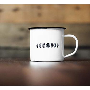 Imagem de Caneca Esmaltada Poder da Lua Wicca
