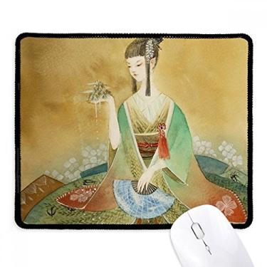 Imagem de Beauty Chinese Antique Illustrator Mousepad Tapete de borracha para jogos