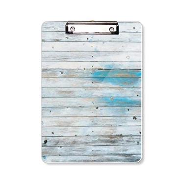 Imagem de Madeira Mordern listras brilhantes padrão ilustração prancheta pasta bloco de escrita placa de suporte A4