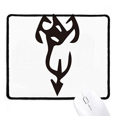 Imagem de Bone Inscription Chinês Sobrenome Personagem Xie Mousepad Borda Costurada Tapete Borracha Gaming Pad
