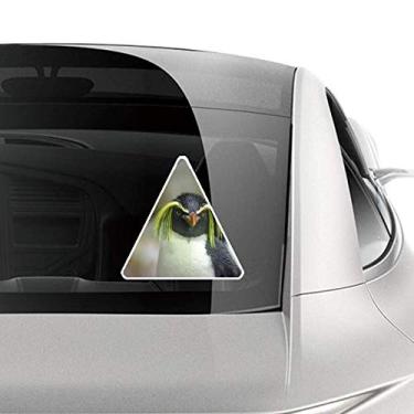 Imagem de DIYthinker Adesivo de carro com imagem de pinguim da Antártica da natureza ciência do mar, decalque de bagagem de motocicleta