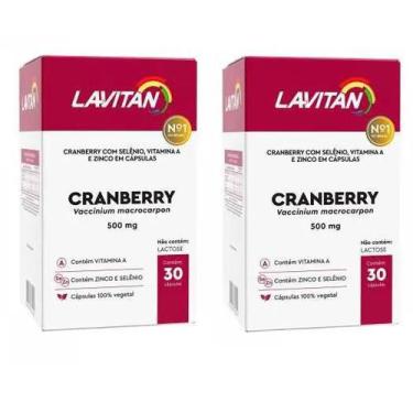 Imagem de Kit 2 Lavitan Cranberry 500Mg Com 30 Cápsulas - Cimed