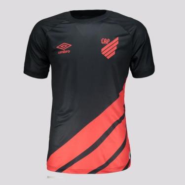 Imagem de Camisa Umbro Athletico Paranaense Iii 2023 Com Número