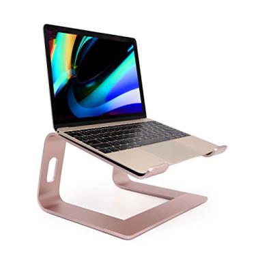 Imagem de Suporte para laptop, suporte ergonômico de alumínio para laptop, suporte destacável para laptop, suporte compatível com MacBook Pro/Air HP, Lenovo, Samsung Huawei, todos os laptops de 10 a 17,3