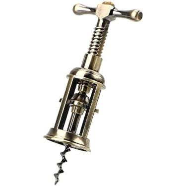 Imagem de Garrafa De Vinho Abridor De Vinho De Cortiça Abridor De Garrafas Estilo Vintage Rack Pinhão Saca-rolhas Gadgets De Barra De Cozinha Saca-rolhas Garrafa De Vinho,A,bonny369
