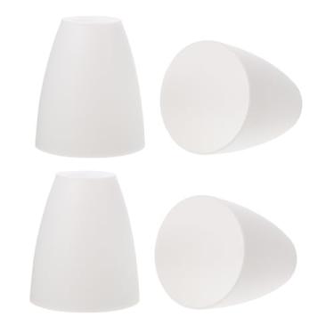Imagem de DOITOOL 4 Pcs abajur de plástico abajures para candeeiros de mesa substituição do globo do ventilador de teto arandela luminaria de mesa luz de teto decoração de teto boêmio