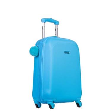 Imagem de Malinha Escolar Sestini Colors 360° Infantil Bordo Rodinhas Cor:Acqua