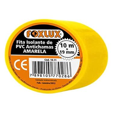 Imagem de FOXLUX Fita Isolante 10 Mts Amarela Foxlux