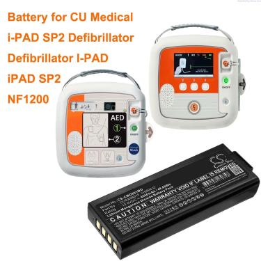 Imagem de Cameron Sino-4050mAh Bateria Médica  para Desfibrilador Médico CU I-PAD  iPAD SP2  NF1200