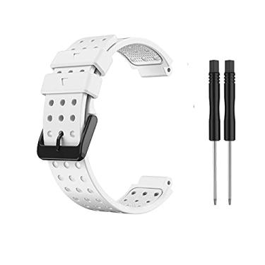 Imagem de Pulseira de relógio com ferramenta de silicone macio para relógio de pulso pulseira cinto acessórios de relógio para Garmin Forerunner 220