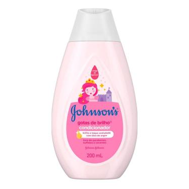 Imagem de Condicionador Johnson`s Gotas de Brilho 200ml