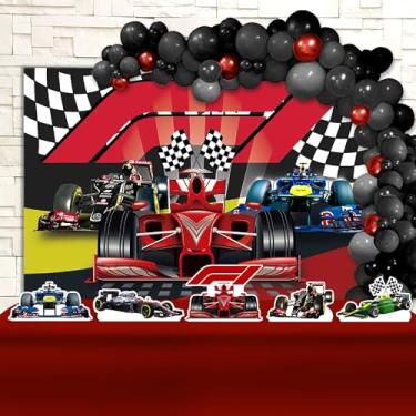 Imagem de Kit Decoração Festa de Aniversário Infantil Formula 1 Corrida