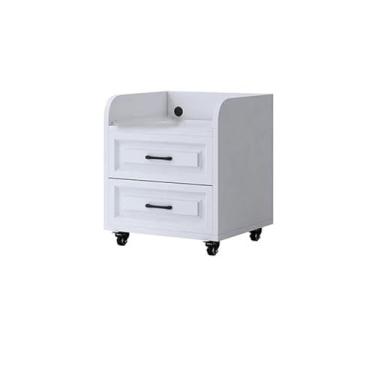 Imagem de GRFIT Suporte de impressora universal roda impressora gaveta armário de arquivo de escritório móvel sob a mesa prateleira de colocação armário de mesa impressora (cor: B, tamanho: pequeno)