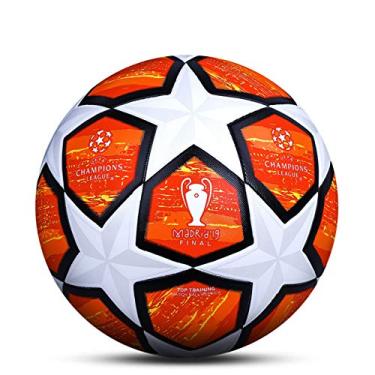 Imagem de Bolas de futebol de competição --- Bola de treino de tamanho completo 5 4 adultos, lub profissional, jogos de interior e exterior em NO-9,5