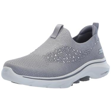 Imagem de Skechers Tênis feminino Go Walk 7 Bling, Cinza, 41