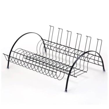 Imagem de Escorredor Fantastik Piatina, 43cm, Preto, Arthi